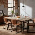 Industriële lampen Benson Hanglamp Zwart Brons, Huis en Inrichting, Lampen | Hanglampen, Verzenden, Nieuw