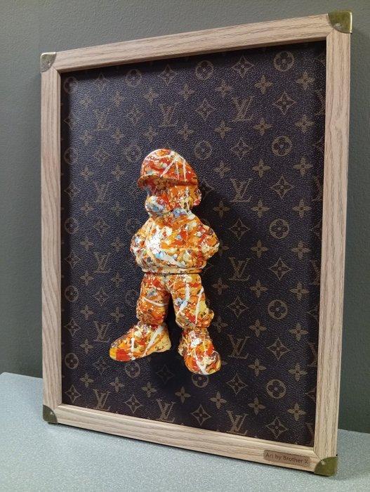 Brother X - Framed urban Mario by Louis Vuitton, Antiek en Kunst, Kunst | Designobjecten