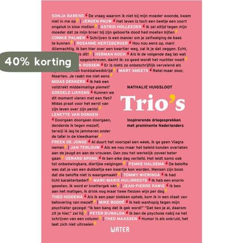 Trios 9789492495167 Nathalie Huigsloot, Boeken, Literatuur, Zo goed als nieuw, Verzenden