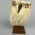 Ewa Budzowska - No reserve- The owl - decorated by 24 carat, Antiek en Kunst