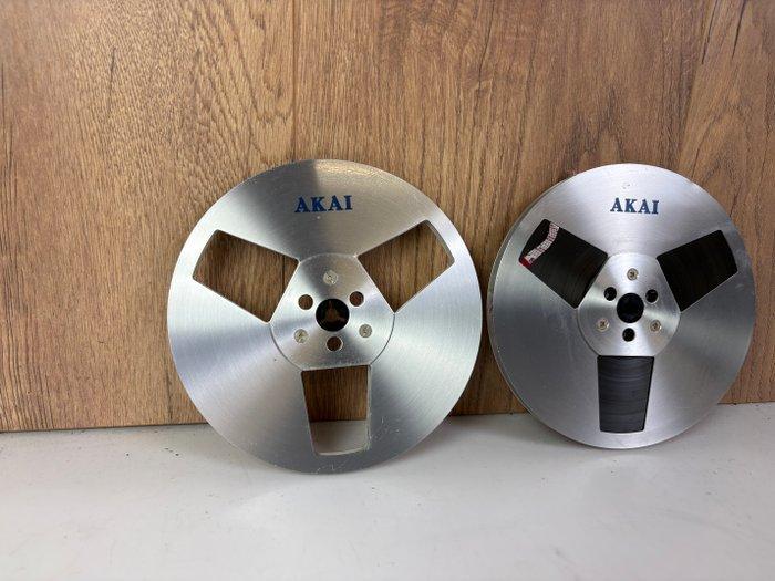 Akai - 18 CM Metal Reels Reel-to-reel audio, Audio, Tv en Foto, Radio's