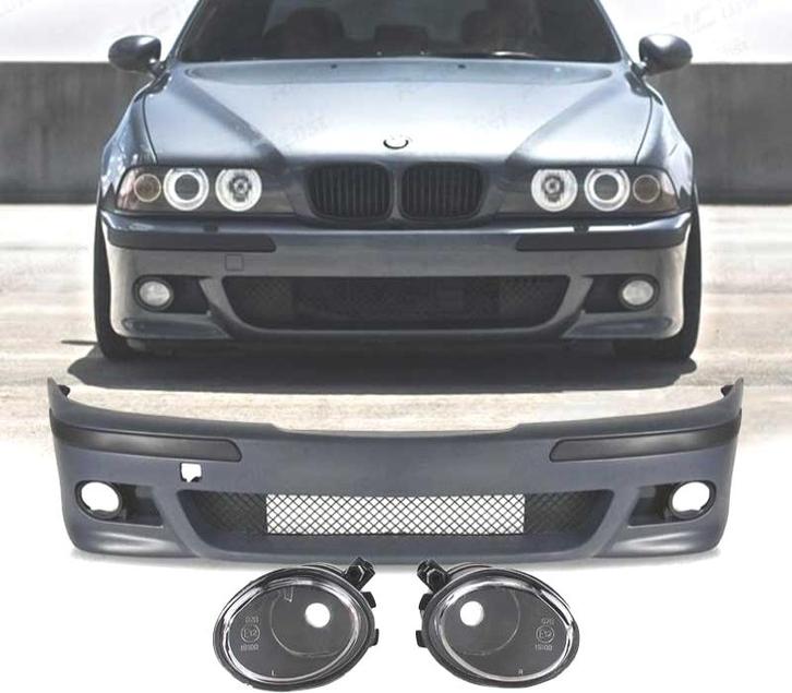 PARE CHOCS BMW E39 LOOK M5+ ANTIBROUILLARD, Auto-onderdelen, Carrosserie, Verzenden