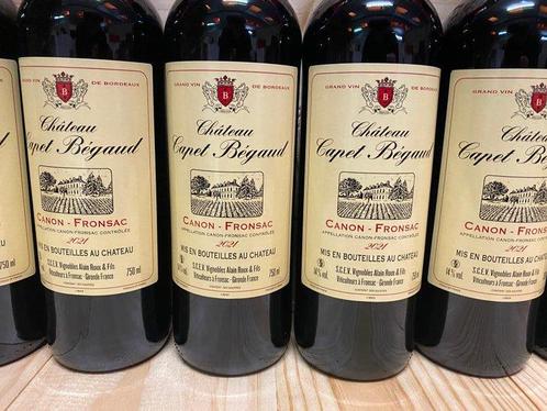 2021 Chateau Capet-Bégaud - Canon-Fronsac - 6 Flessen (0.75, Collections, Vins