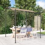 vidaXL Auvent taupe 2x2,3 m 180 g/m² tissu et acier, Jardin & Terrasse, Neuf, Verzenden