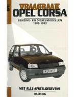 1986 - 1993 OPEL CORSA BENZINE | DIESEL VRAAGBAAK, Autos : Divers, Modes d'emploi & Notices d'utilisation