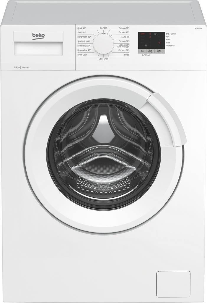 Beko WTL82051W - Wasmachine - 8 kg - 1200 tpm -, Elektronische apparatuur, Wasmachines, Ophalen of Verzenden