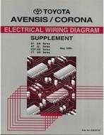 1999 TOYOTA AVENSIS | CORONA ELECTRISCHE SCHEMA