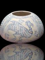 Indus Vallei Terracotta Stunning Big Color Animal Vase - 98