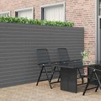 vidaXL Tuinhek Dubbelzijdig Grijs 1,8x5 m PVC, Tuin en Terras, Verzenden, Nieuw