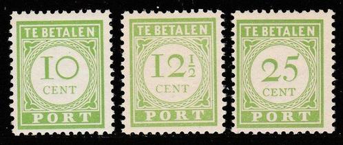 Curaçao 1945 - Portzegels - NVPH P31/33, Postzegels en Munten, Postzegels | Nederland