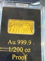 Îles Salomon. Gold medal 2025 - Weißes Haus, 1/200 Oz (.999)
