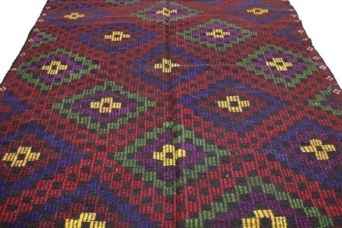 Met de hand gemaakt oosters tapijt - Kelim - 192 cm - 308 cm, Huis en Inrichting, Stoffering | Tapijten en Vloerkleden