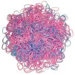 Fako Fashion - 1000x Gekleurde Mini Elastiekjes - Meisjes -, Verzenden