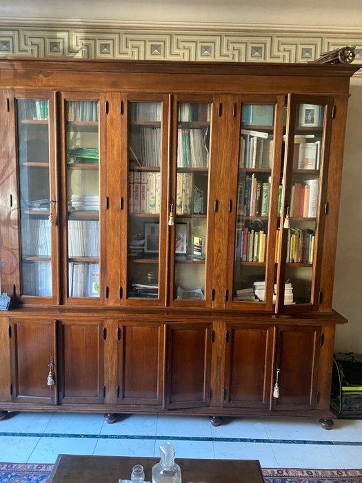 Boekenkast - Walnoot, Antiek en Kunst, Antiek | Overige Antiek