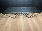 Centre de table - Fer, Verre - Table basse design vintage, Antiek en Kunst