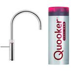 Quooker Fusion Round Chroom met PRO3 VAQ-E Boiler, Doe-het-zelf en Bouw, Sanitair, Ophalen of Verzenden, Nieuw, Chroom, Kraan