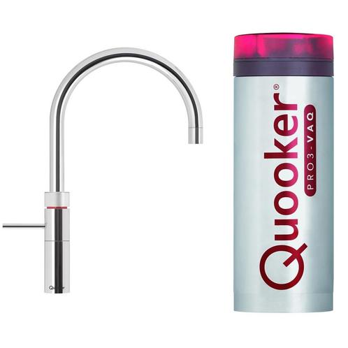 Quooker Fusion Round Chroom met PRO3 VAQ-E Boiler, Doe-het-zelf en Bouw, Sanitair, Kraan, Nieuw, Chroom, Ophalen of Verzenden