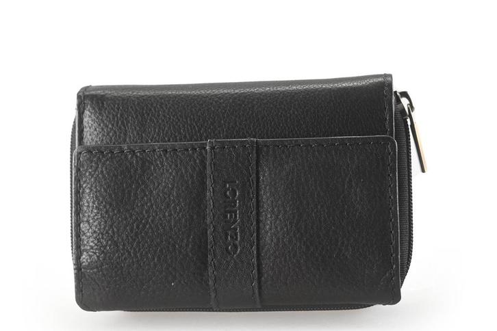 Lorenzo Portemonnee Zwart | 5% korting, Handtassen en Accessoires, Portemonnees, Zwart, Zo goed als nieuw, Verzenden