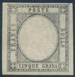 Napolitaanse provincies 1861 - Vittorio Emanuele II, 5, Timbres & Monnaies, Timbres | Europe | Italie