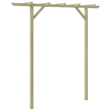 vidaXL Pergola 205x40x203 cm hout beschikbaar voor biedingen