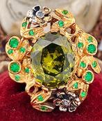 Sans prix de réserve - Bague - 9 carats Or jaune, Argent