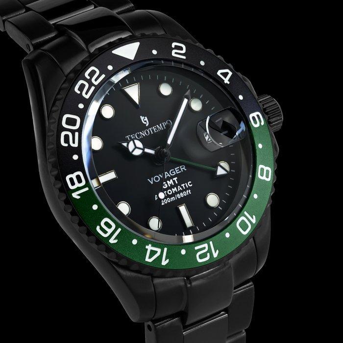 Tecnotempo - Automatic - GMT Voyager 20ATM WR - Limited, Handtassen en Accessoires, Horloges | Heren