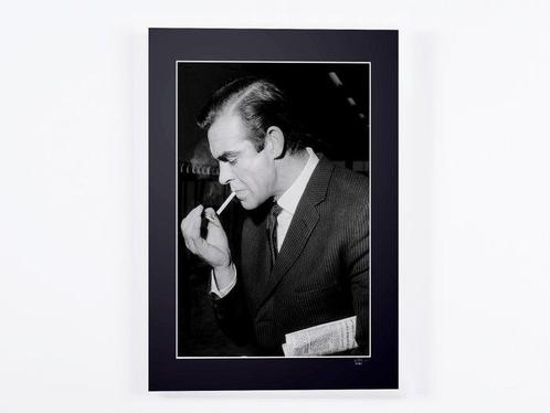 Sir Sean Connery - Fine Art Photography - Luxury Wooden, Verzamelen, Film en Tv