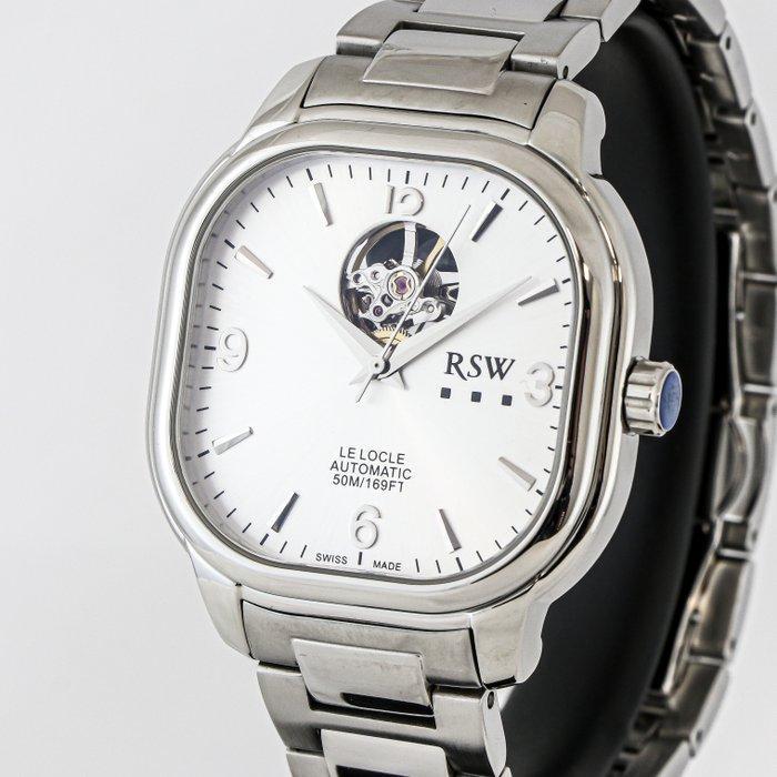RSW - Le Locle Open heart - RSWAH122-SS-1 - Sans prix de, Handtassen en Accessoires, Horloges | Heren