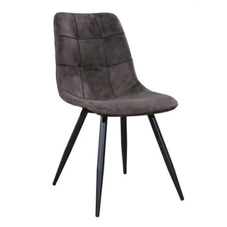 Stoelen | PEAK | Microvezel/Metaal | Steel | Zwarte Poten |, Zakelijke goederen, Horeca | Keukenapparatuur, Nieuw in verpakking