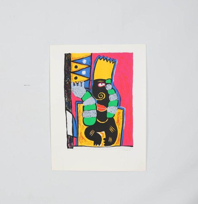 Clemens Briels (1946) - Everrecurring discussion between day, Antiquités & Art, Antiquités | Autres Antiquités