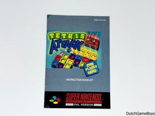 Super Nintendo / SNes - Tetris Attack - UKV - Manual (1), Games en Spelcomputers, Games | Nintendo NES, Gebruikt, Verzenden