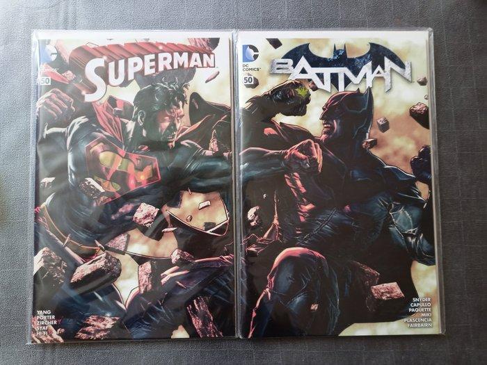 Batman, Superman 50 - Batman #50 - Superman #50 Lot - 2, Boeken, Strips | Comics