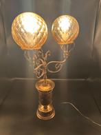 Lamp - Tafellamp met drie lichtpunten, met de hand gemaakt, Antiek en Kunst