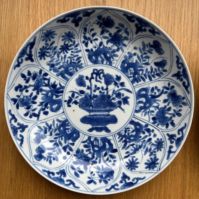 Bord (2) - Porselein - 2 Fijne Kangxi borden, Antiek en Kunst, Antiek | Overige Antiek