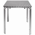 Bistrotafel / Horeca Tafels Stapelbaar - Aluminium + RVS