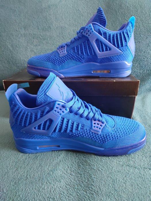 Air Jordan - 4 retro Flyknit Blue royal - Sneakers - Maat:, Kleding | Heren, Schoenen