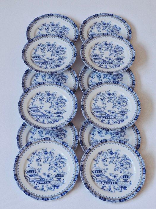 Bavaria-Germany - Bord (12) - China Blauw - Porselein -, Antiquités & Art, Antiquités | Meubles | Tables