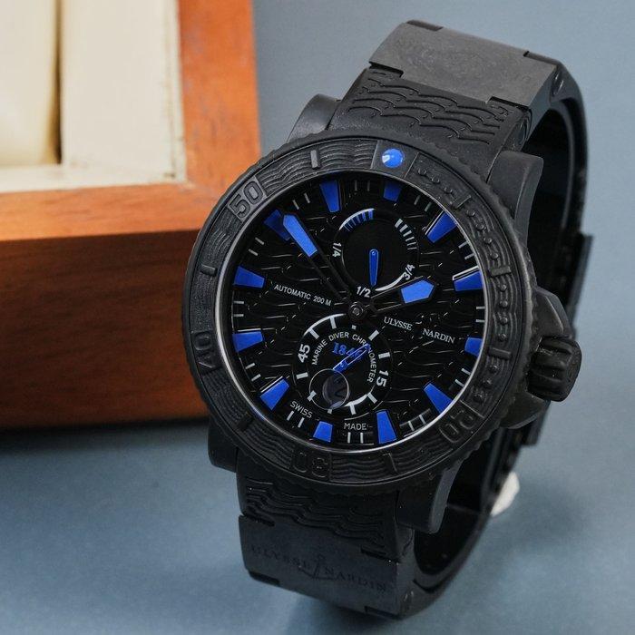 Ulysse Nardin - Marine Diver Black Sea Power Reserve -, Handtassen en Accessoires, Horloges | Heren