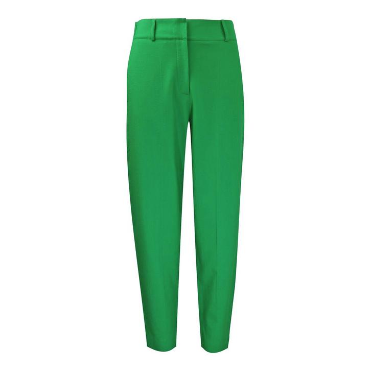 Alysi • groene wollen pantalon • 34 (IT40), Kleding | Dames, Broeken en Pantalons, Groen, Nieuw, Maat 42/44 (L), Verzenden