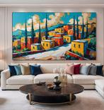 LuisonArt - Villaggio Mediterraneo Vibrante - AI - XXL