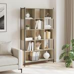 vidaXL Boekenkast 102x28x172 cm bewerkt hout sonoma, Huis en Inrichting, Verzenden, Nieuw