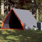 vidaXL Tent A-frame 2-persoons waterdicht grijs, Verzenden, Nieuw