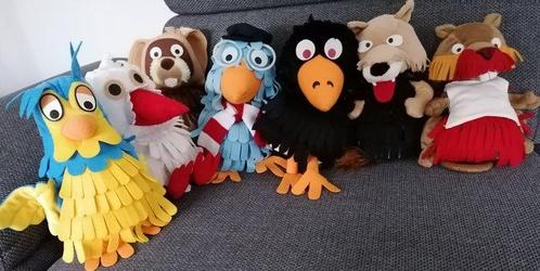 Fabeltjeskrant - Poupée Grote Handpoppen Complete Serie, 7, Antiek en Kunst, Antiek | Overige Antiek