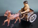 Günthermann - Opwindbaar blikken speelgoed Horse Cart -