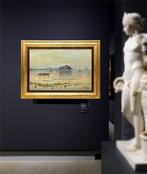 Da Michele Catti (1855 – 1914) - Veduta del Golfo di Palermo, Antiek en Kunst