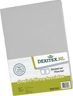 Jersey hoeslaken Frans bed wit,lichtgrijs of antraciet -, Nieuw, Eenpersoons, Wit, Hoeslaken of Sloop