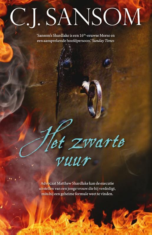 Het zwarte vuur / Shardlake / 2 9789026129438 C.J. Sansom, Boeken, Historische romans, Zo goed als nieuw, Verzenden