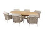 4 Seasons Outdoor Dalias low dining set met Prado tafel met, Tuin en Terras, Nieuw