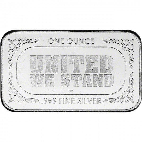 1 Troy Ounce - Zilver .999 - Highland Mint US Flag (Zonder, Postzegels en Munten, Edelmetalen en Baren