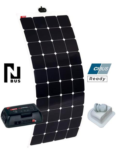 NDS KIT Solarflex SFS 140W + SunControl N-Bus SCE360M + PST, Doe-het-zelf en Bouw, Zonnepanelen en Toebehoren, Nieuw, Ophalen of Verzenden